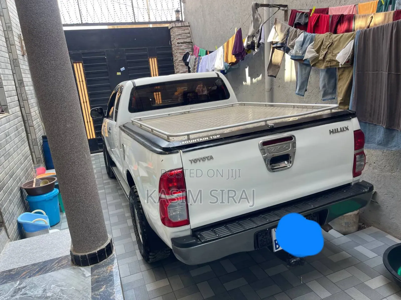 Toyota Hilux 2.5 D-4D 2008 White