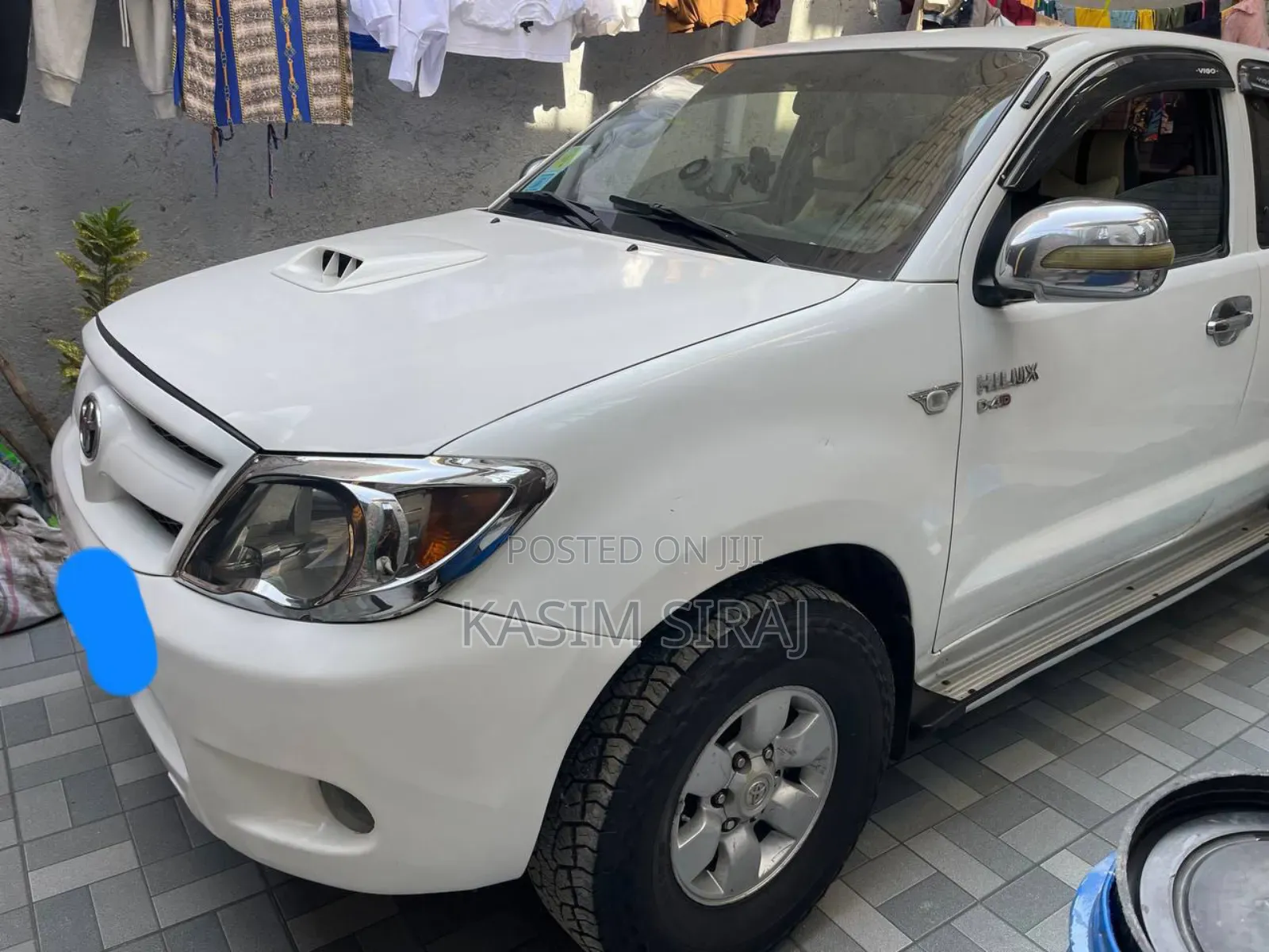 Toyota Hilux 2.5 D-4D 2008 White