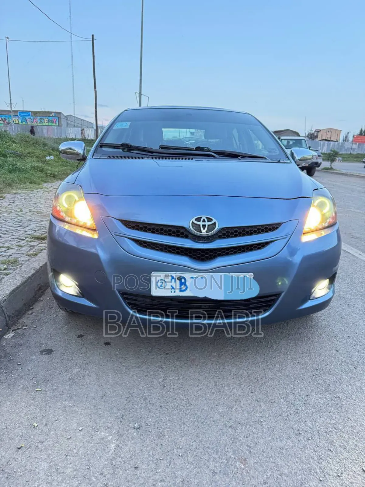 Toyota Yaris 2008 Blue