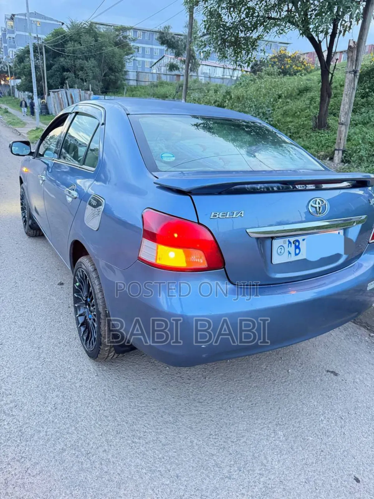 Toyota Yaris 2008 Blue