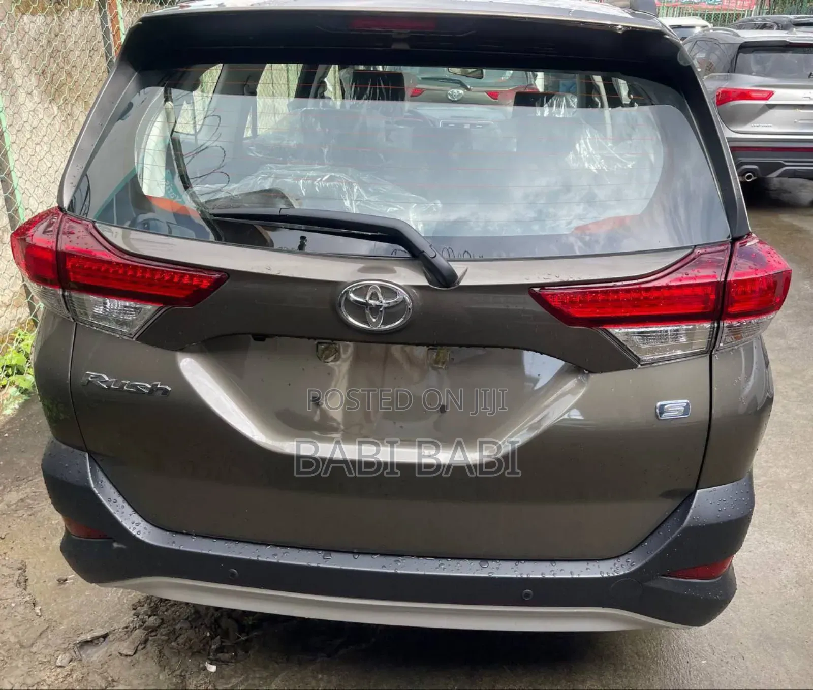 New Toyota Rush 2024 Gray