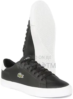 Photo - Original Lacoste Casual Leather Men’S Flat Shoes