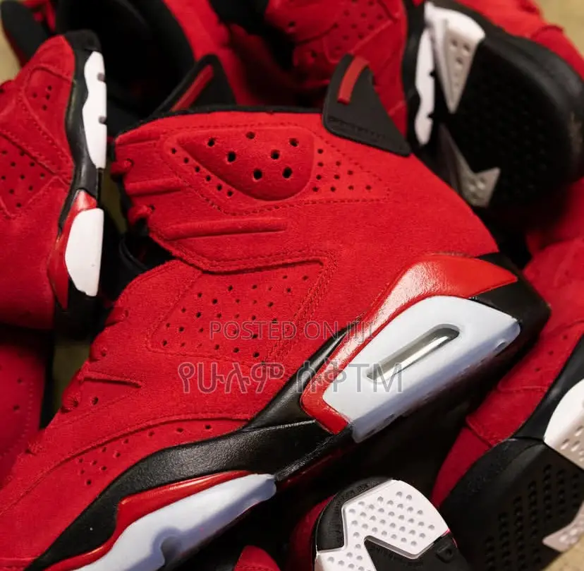 Air Jordan 6 Retro Toro Bravo Men’S Mid Boots Shoes