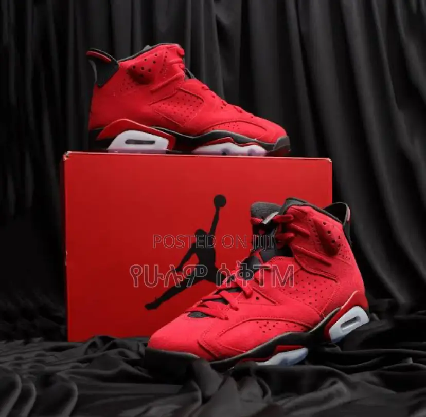 Air Jordan 6 Retro Toro Bravo Men’S Mid Boots Shoes