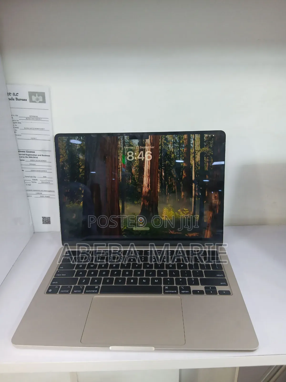 New Laptop Apple MacBook Air 2024 M3 13-Inch 16GB Apple M3 SSD 512GB