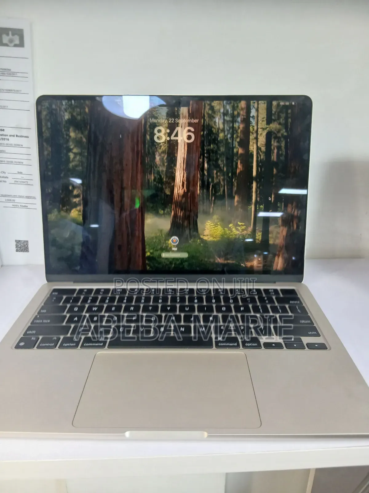 New Laptop Apple MacBook Air 2024 M3 13-Inch 16GB Apple M3 SSD 512GB