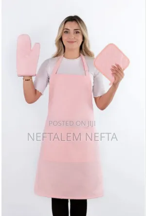 Photo - 3 Piece Kitchen Apron Set