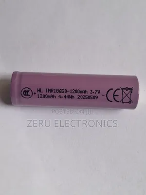 Imr1200mah Lithium-ion Rechargeable Battery