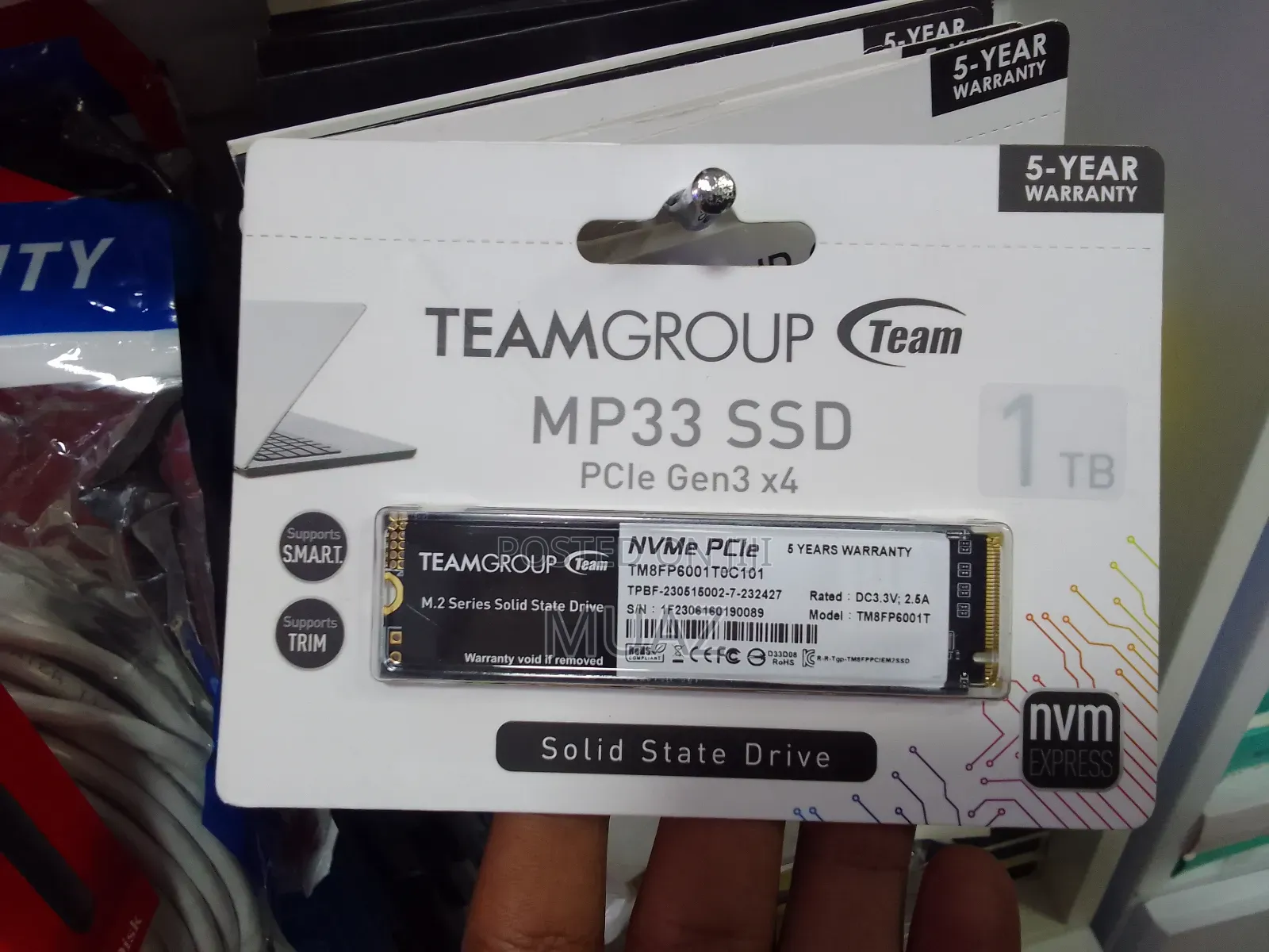 Team Group 1tb M.2 Nvme SSD