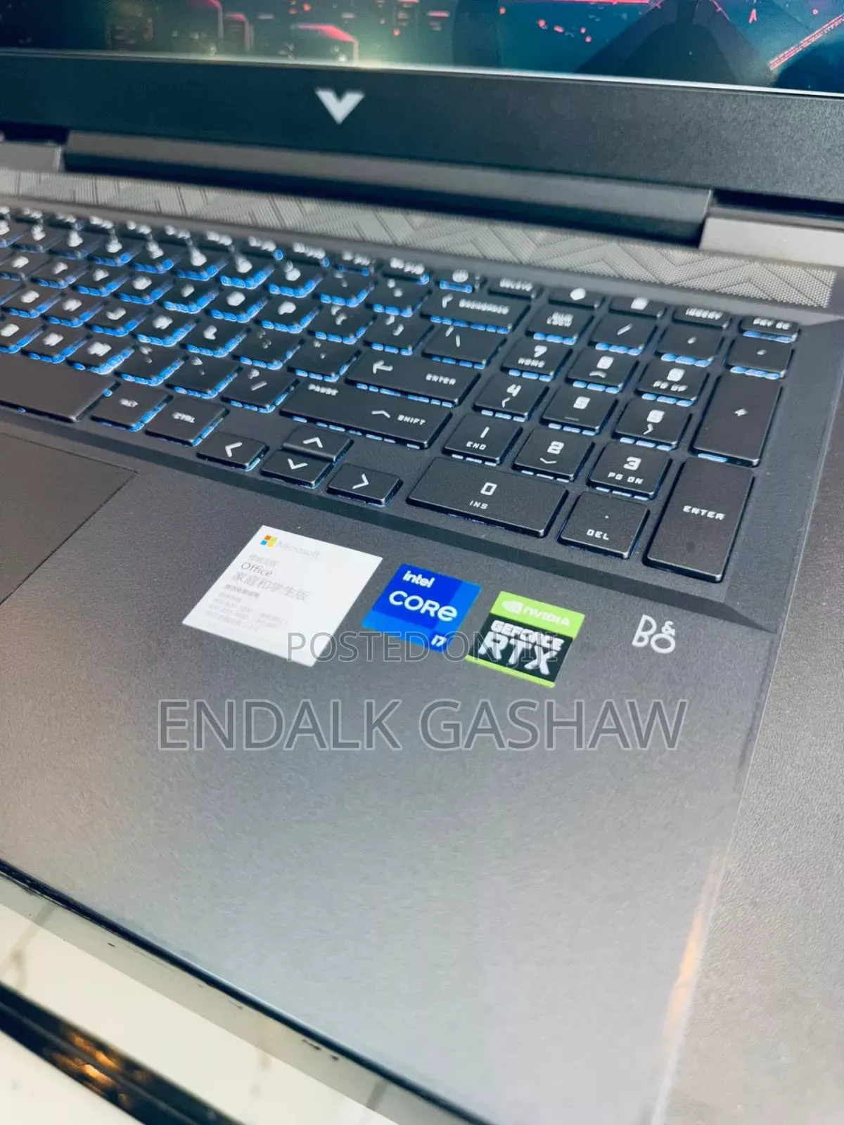 New Laptop HP Victus 16 16GB Intel Core I7 SSD 512GB