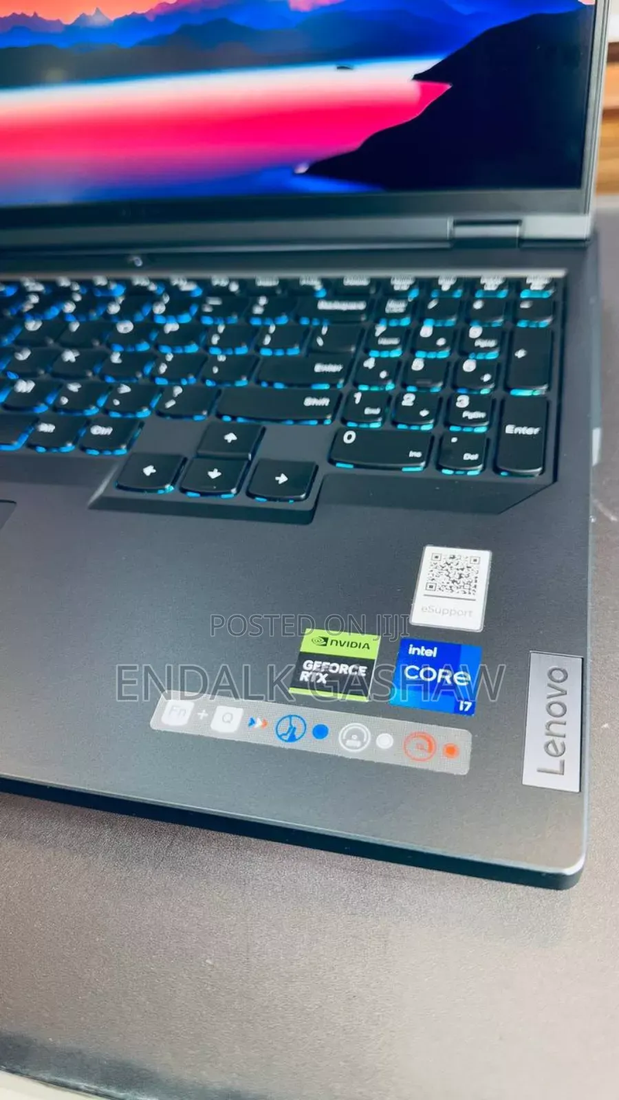 New Laptop Lenovo Legion 5 16GB Intel Core i7 SSD 1T