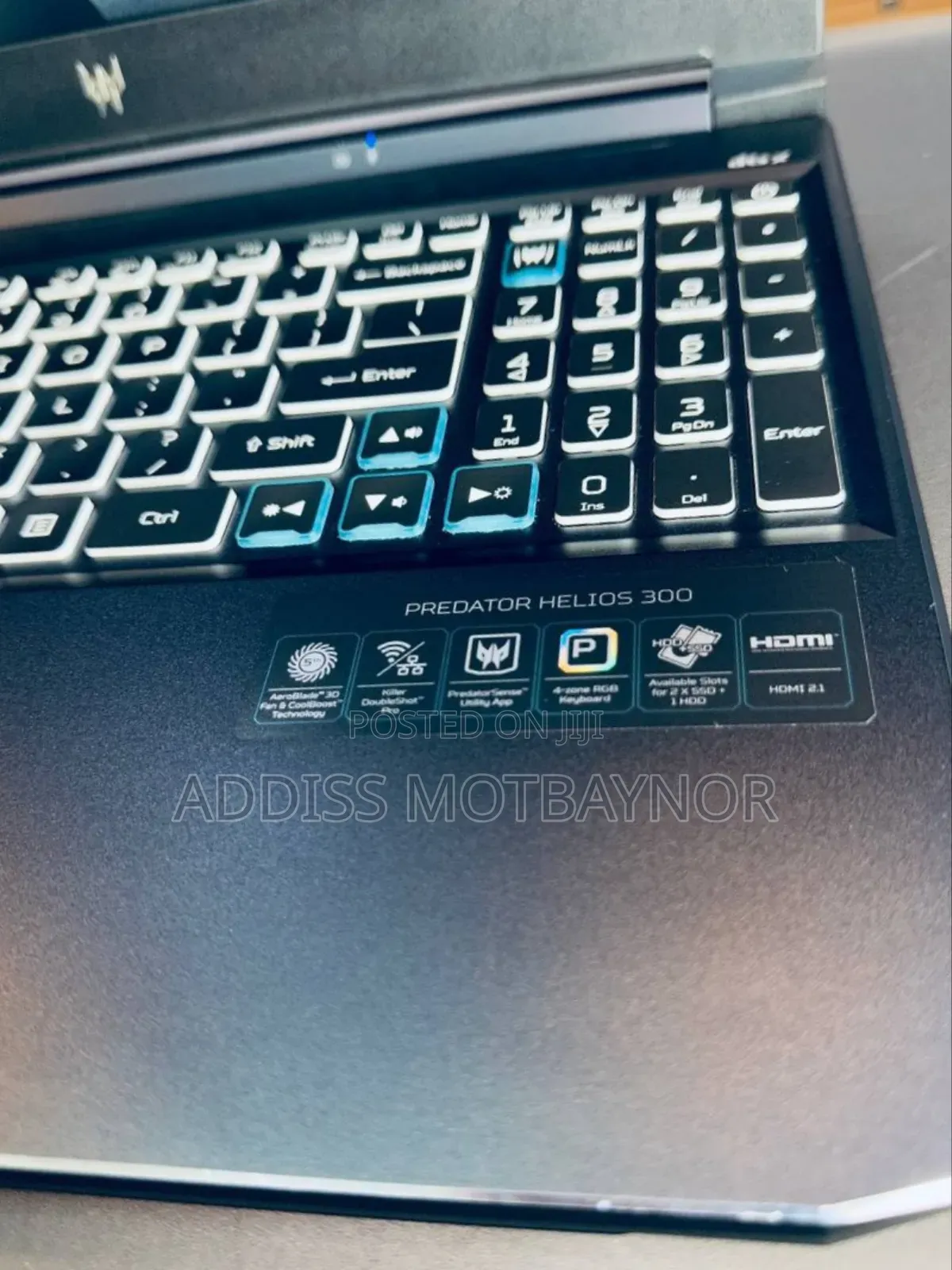 New Laptop Acer Predator Helios 300 16GB Intel Core i9 SSD 1T