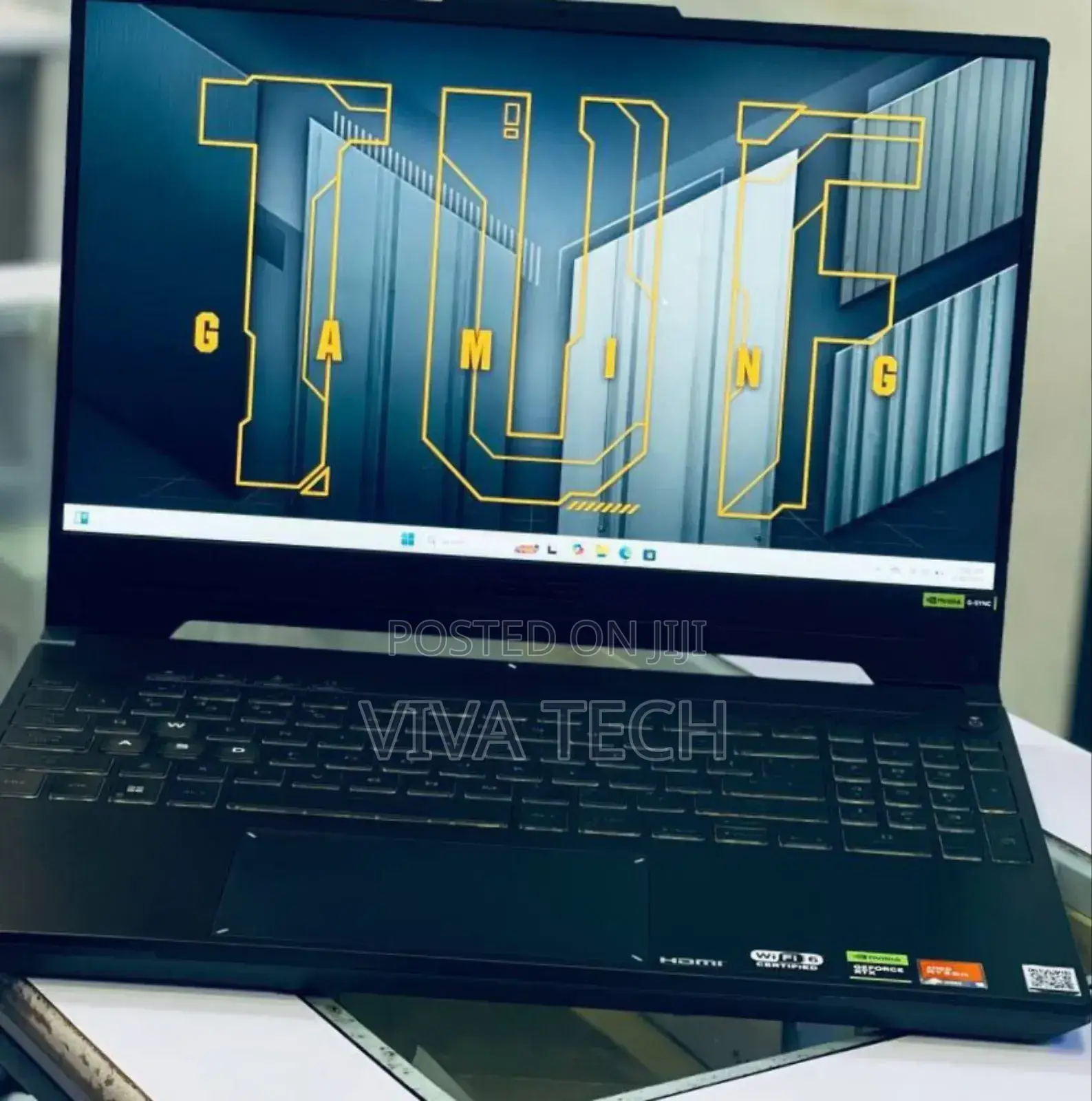 New Laptop Asus TUF Gaming A15 16GB AMD Ryzen 7 SSD 512GB
