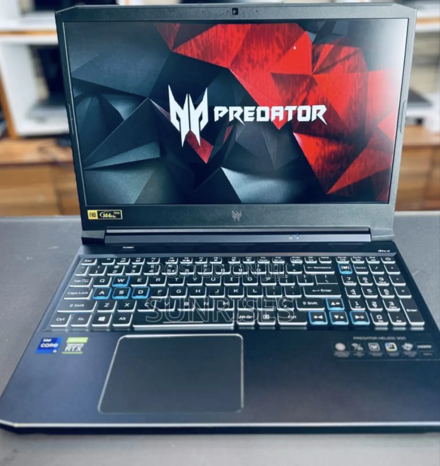 New Laptop Acer Predator Helios 300 16GB Intel Core I9 SSD 1T
