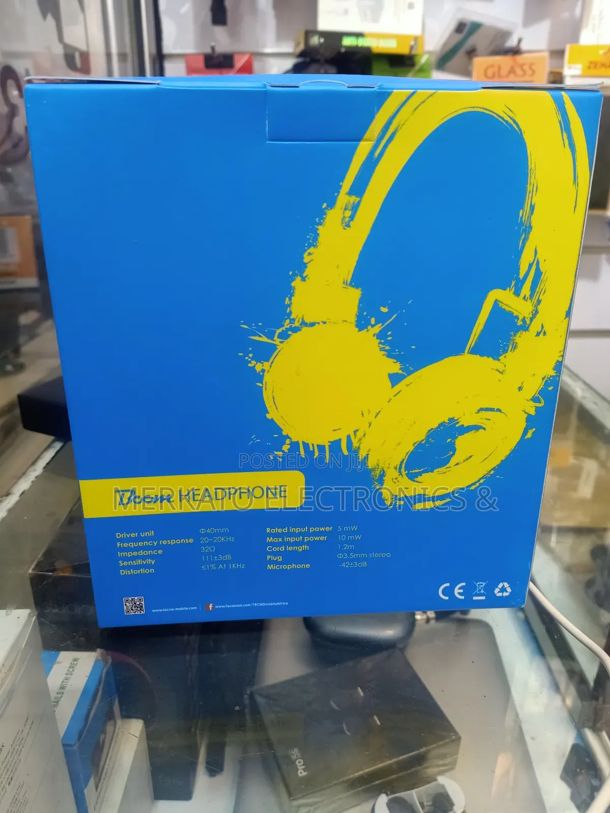 Boom Wired Headset | Tecno Headphone Quality