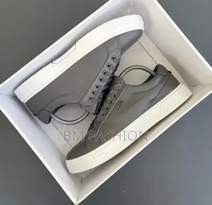 Boss Elegant Men's Flats Gray Qualities