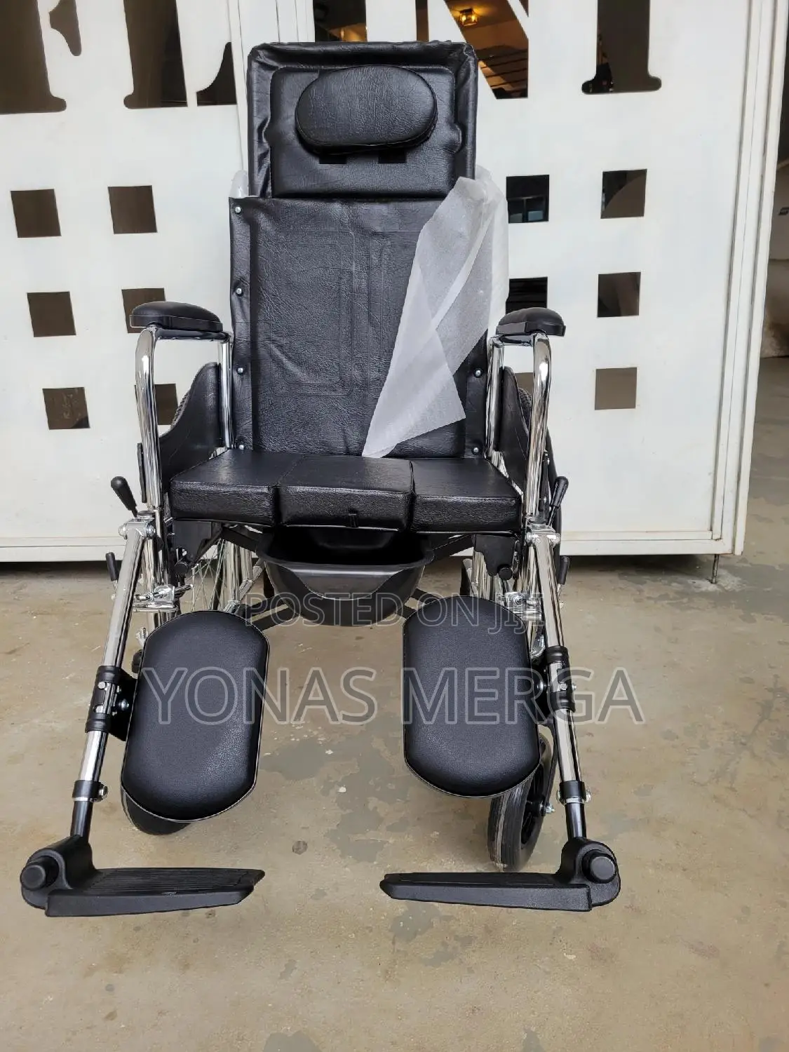 Commode Recliner With Strong Wheelchair弔፶wheelchair።觀wheelchair×☆Pot
