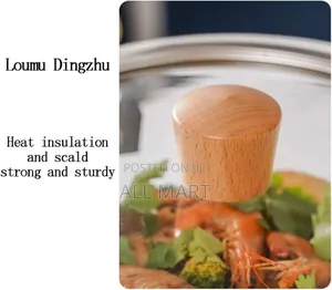 Heat Resistant Glass Pot