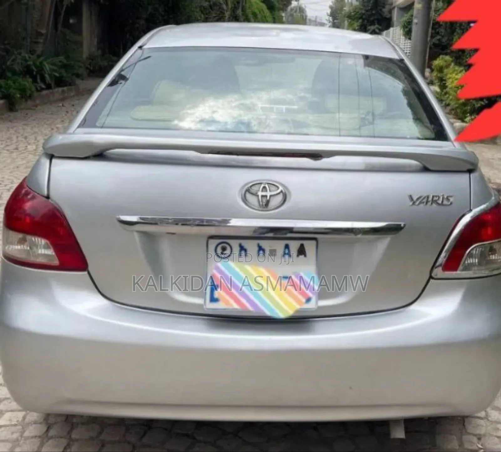 Toyota Yaris 2007 Silver