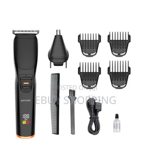 Photo - Porodo 2-in-1 Wireless Trimmer With Digital Display