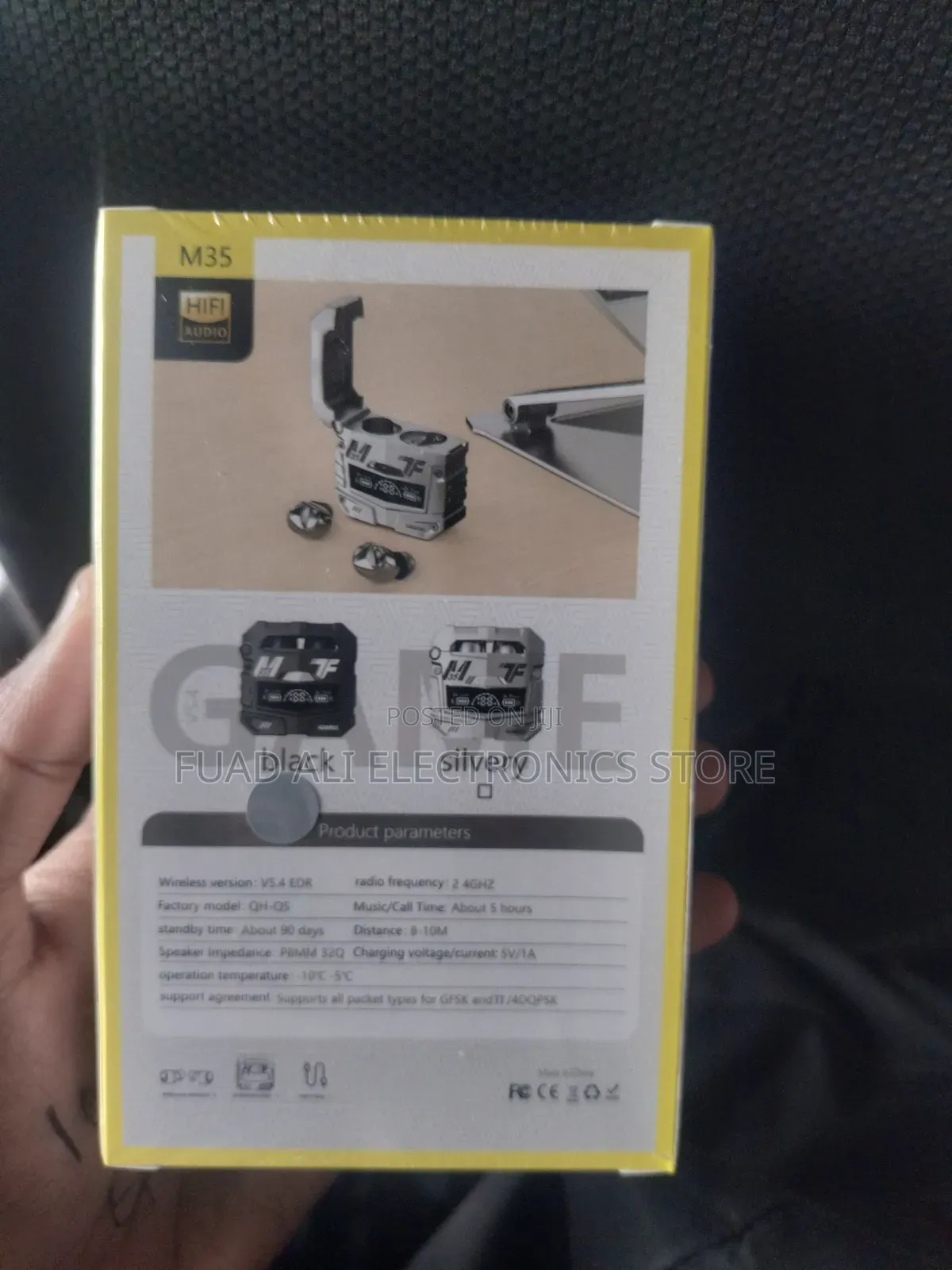 M35 Earbud/M35 Wireless Earphone/Earbud/Wireless Earphone/ዋየርለስ ኤርፎን