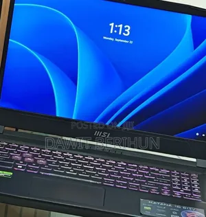 New Laptop MSI Katana 15 16GB Intel Core I7 SSD 1T