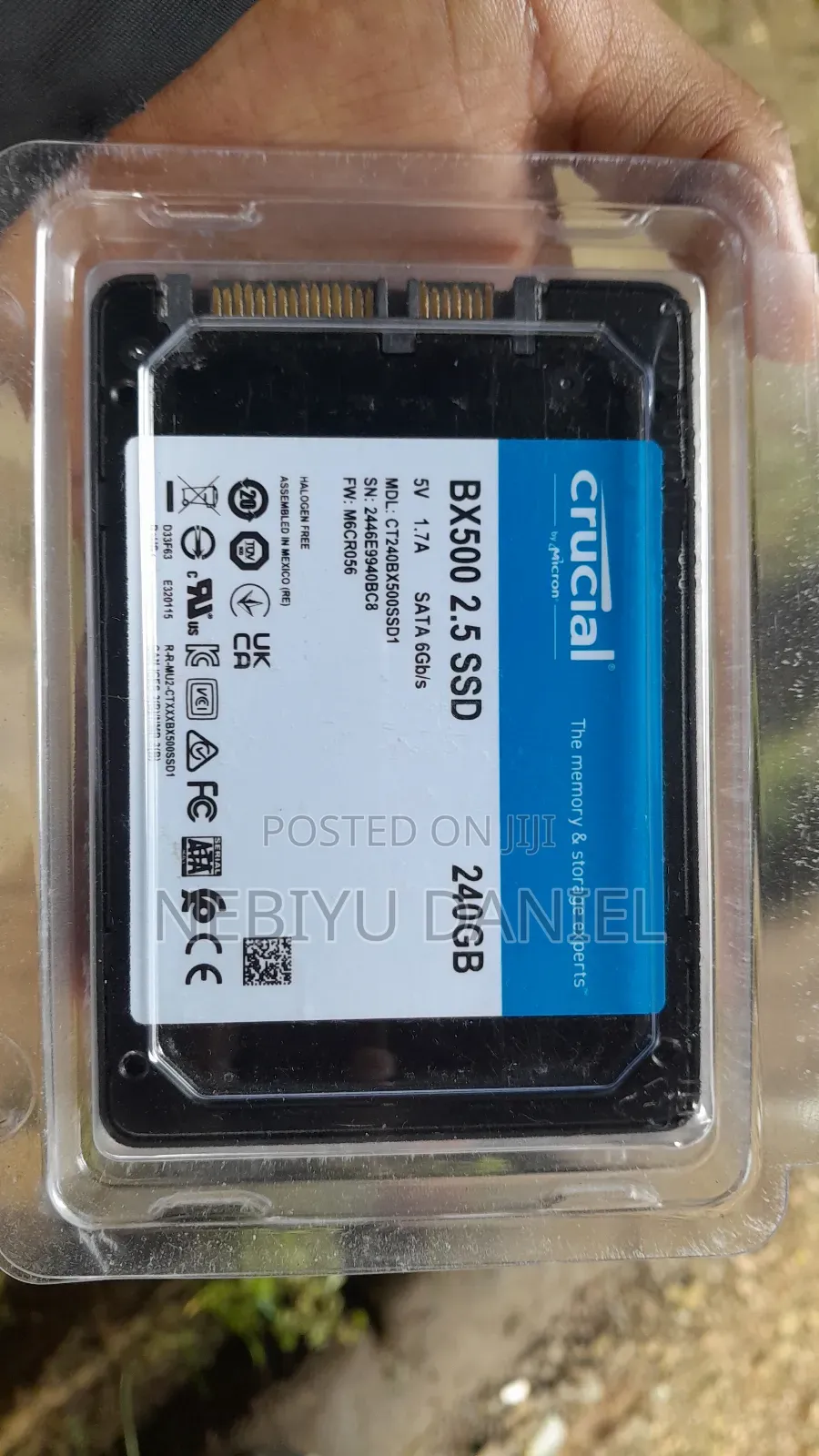 Crucal SSD 240gb
