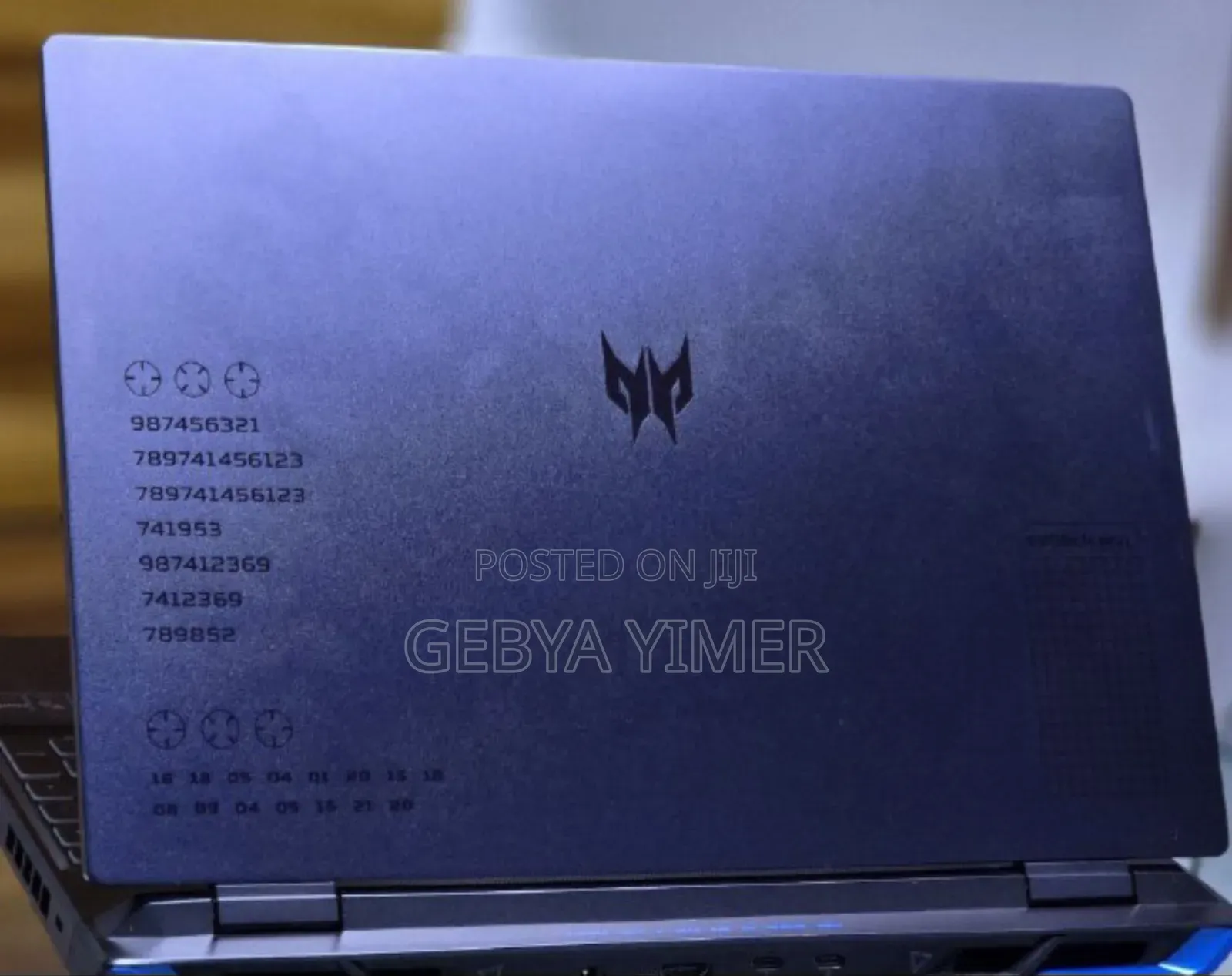 New Laptop Acer Predator Helios 300 32GB Intel Core I7 SSD 1T