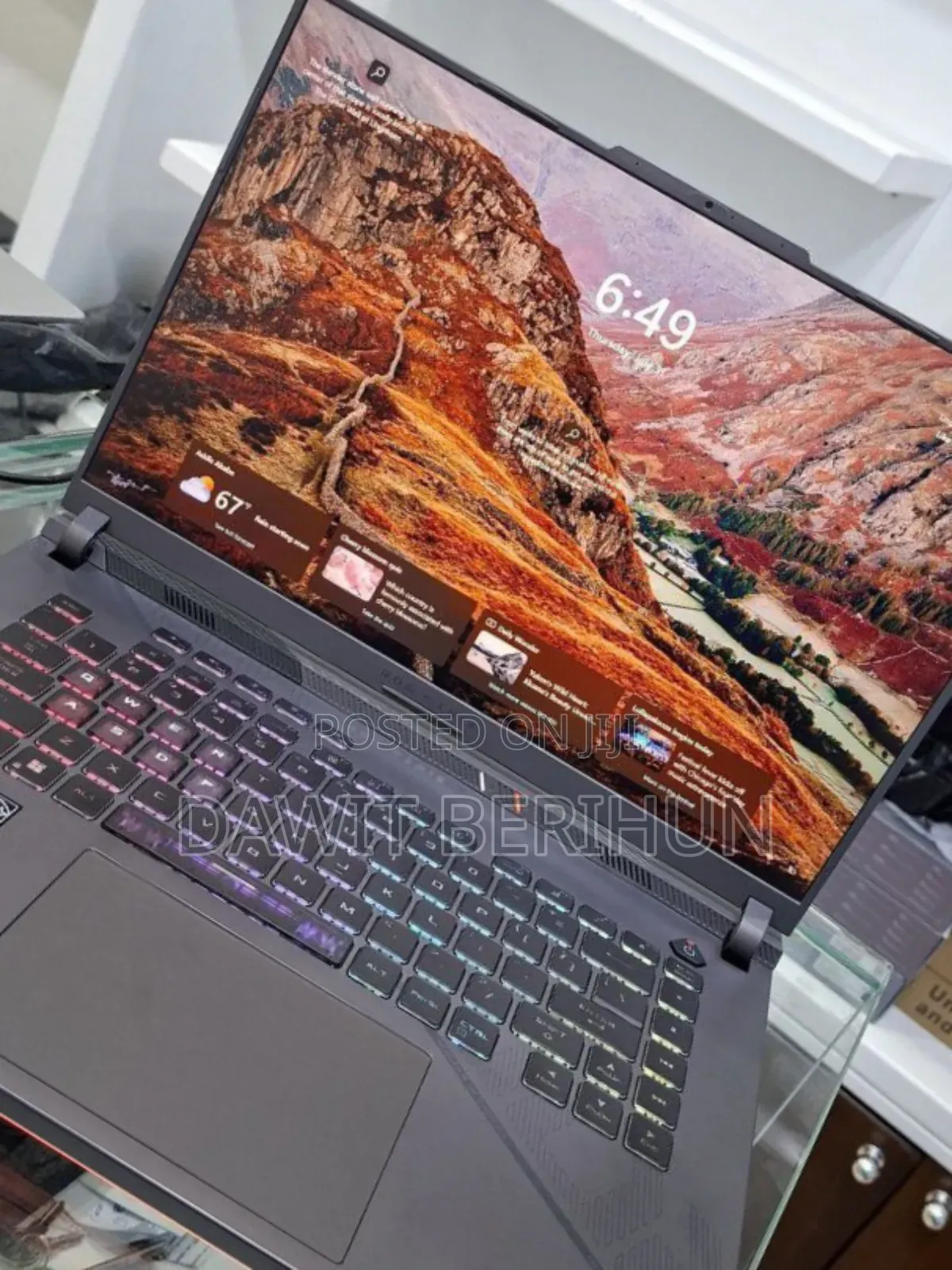 New Laptop Asus ROG Strix G16 G614 32GB Intel Core i9 SSD 1T