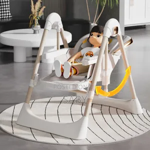 Safe and Durable Steel Baby High Chair for Feeding