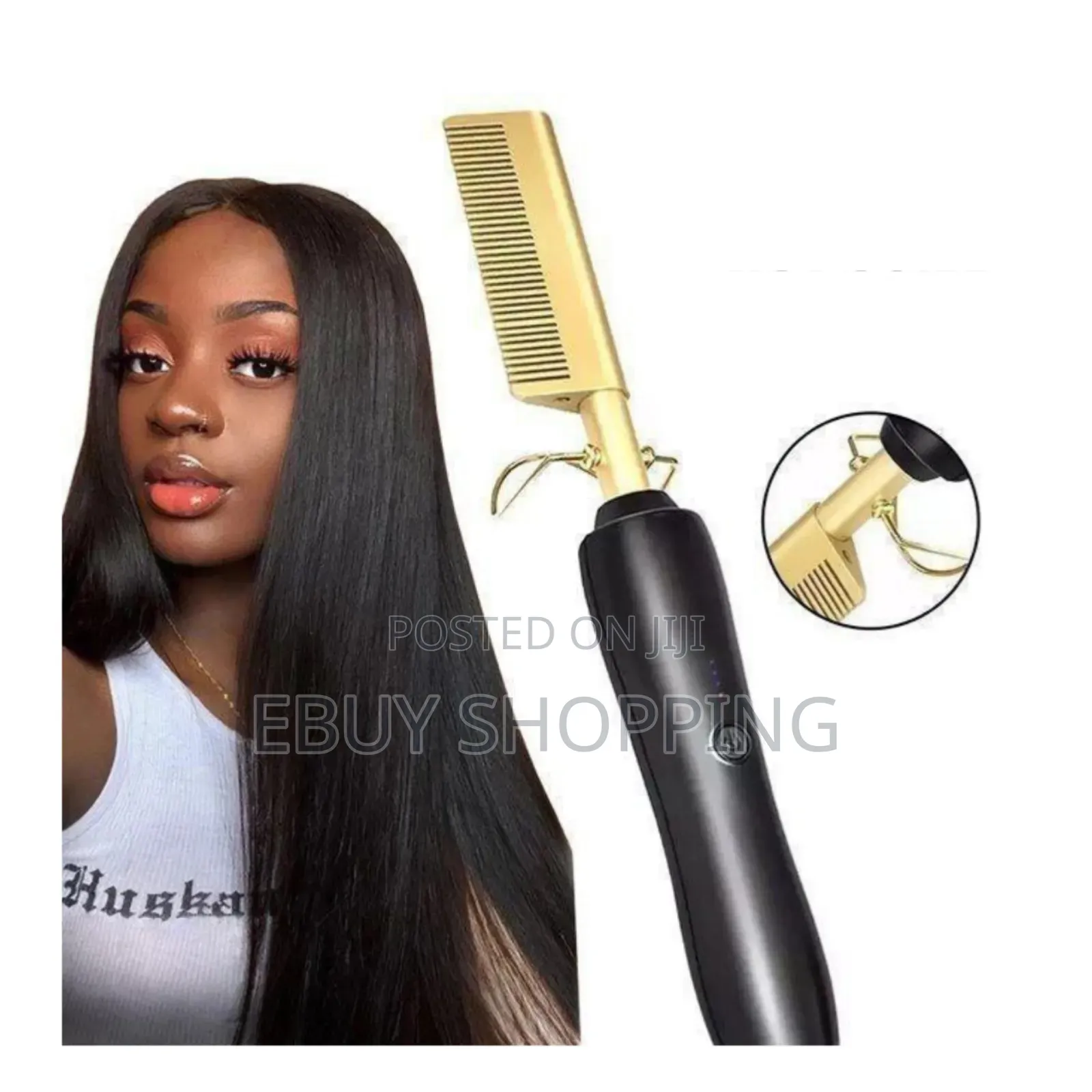 The Unruly Hair Solution Hot Comb