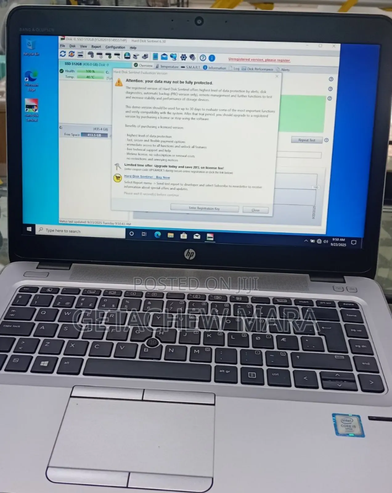 New Laptop HP EliteBook 840 G3 8GB Intel Core i5 SSD 512GB