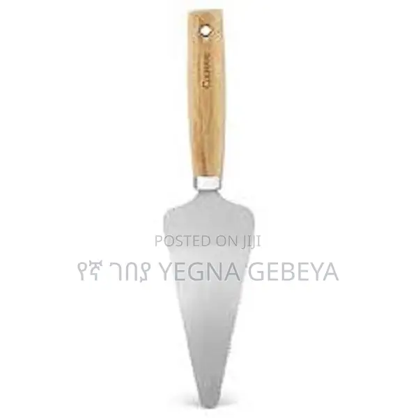 Stainless Steel Pizza Shovel With Wooden Handle
