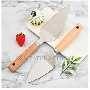 Stainless Steel Pizza Shovel With Wooden Handle