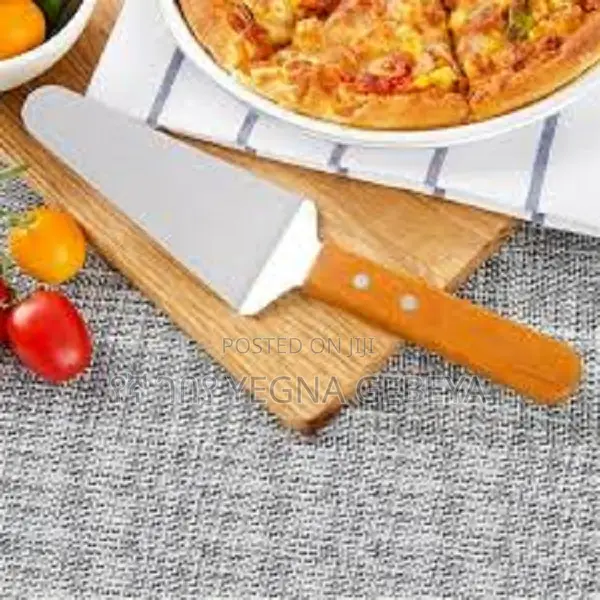 Stainless Steel Pizza Shovel With Wooden Handle