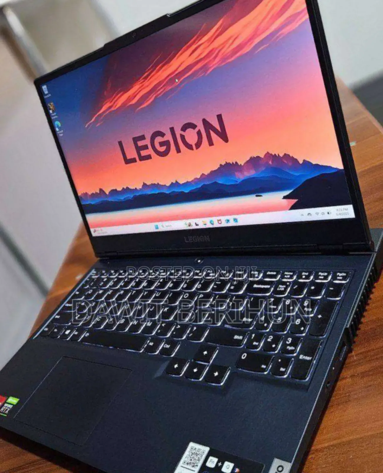 New Laptop Lenovo Legion 5 16GB AMD Ryzen 5 SSD 512GB