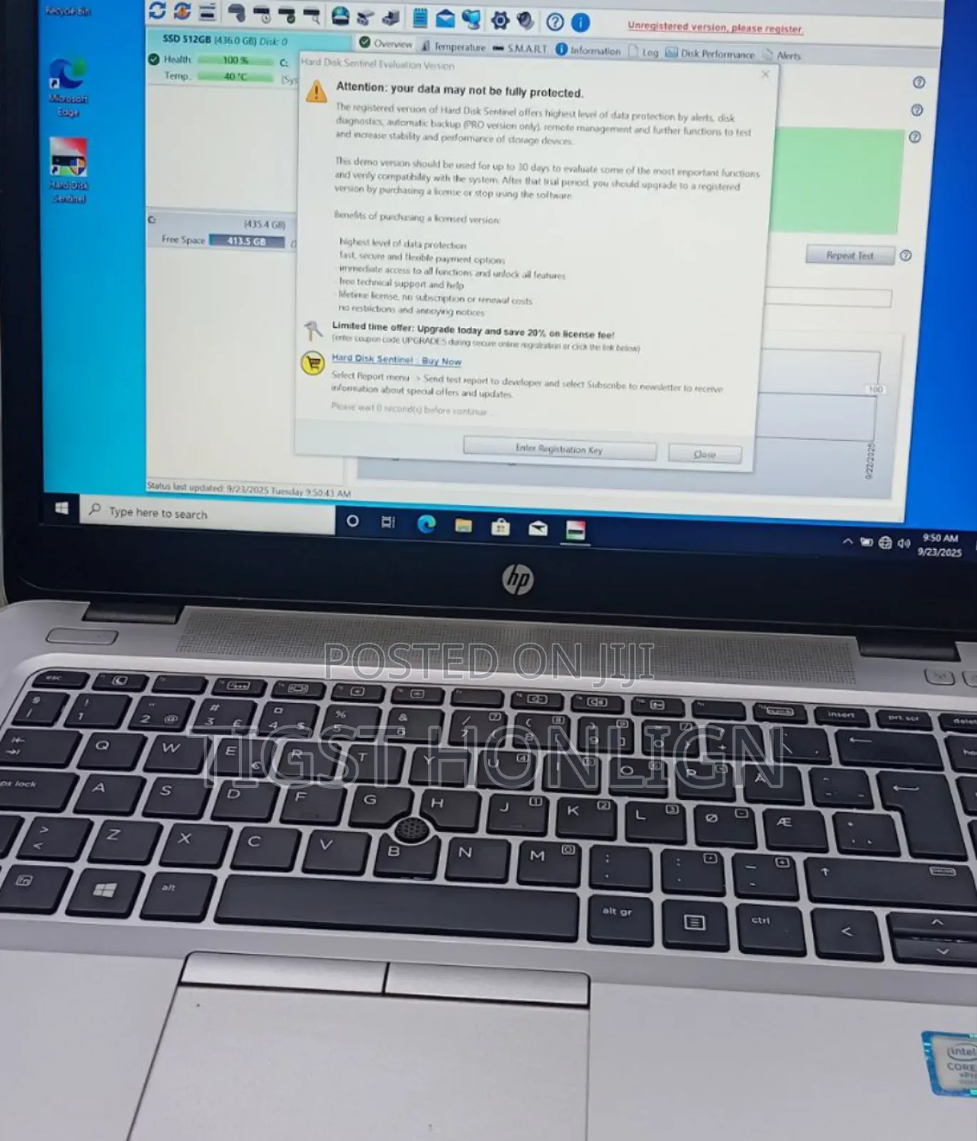 New Laptop HP EliteBook 840 G3 8GB Intel Core I5 SSD 512GB