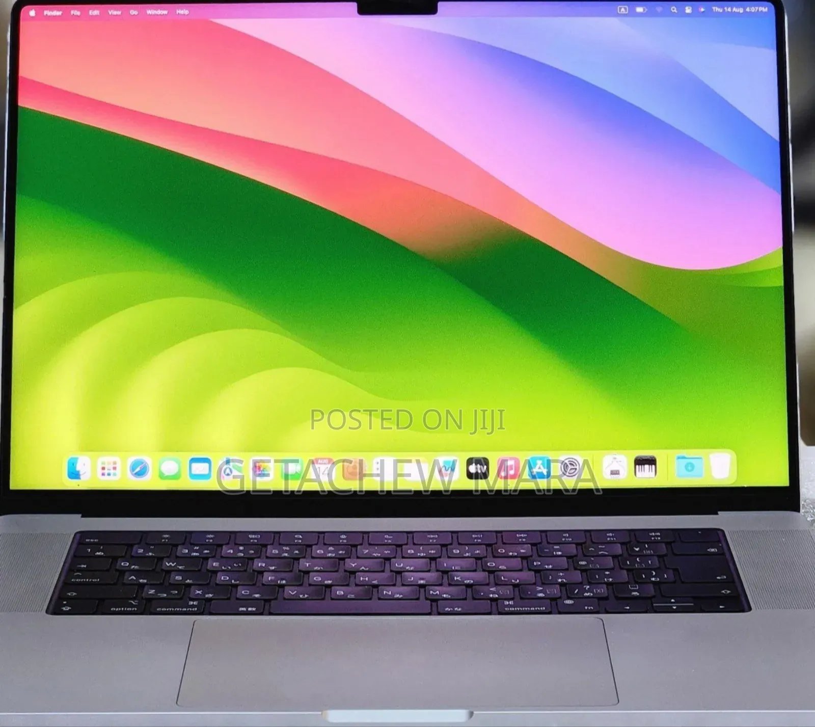 New Laptop Apple MacBook Pro M1 32GB Intel SSD 512GB