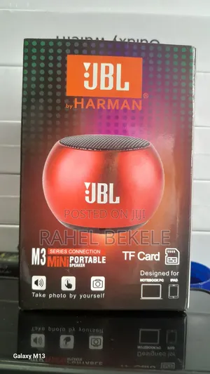Photo - JBL M3 Mini Portable Bluetooth Speaker.