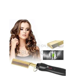 Photo - Safe Fast Heating Hair Comb