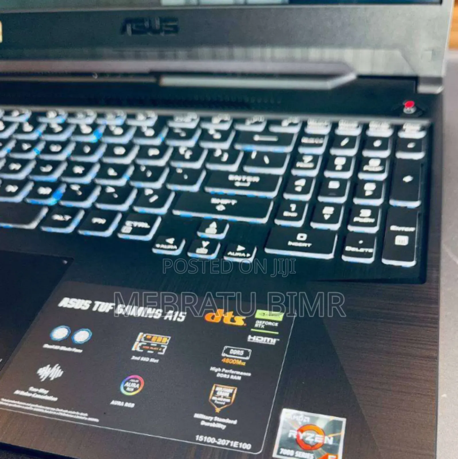 New Laptop Asus TUF Gaming A15 16GB AMD Ryzen 5 SSD 512GB