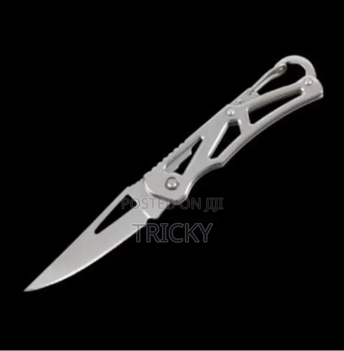 Portable Mini Folding Knife Stainless Steel Keychain Self-defense