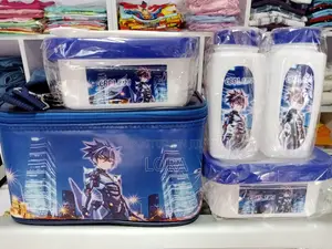 Photo - የሸራ ቆዳ ምሳቃ School Lunch Box 5ps