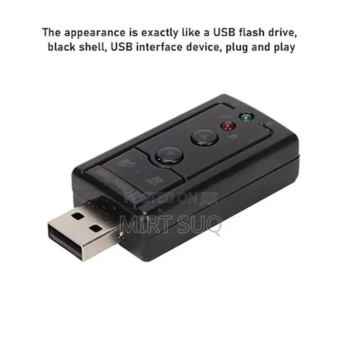 External 7.1 Channel Audio Sound Card Adapter