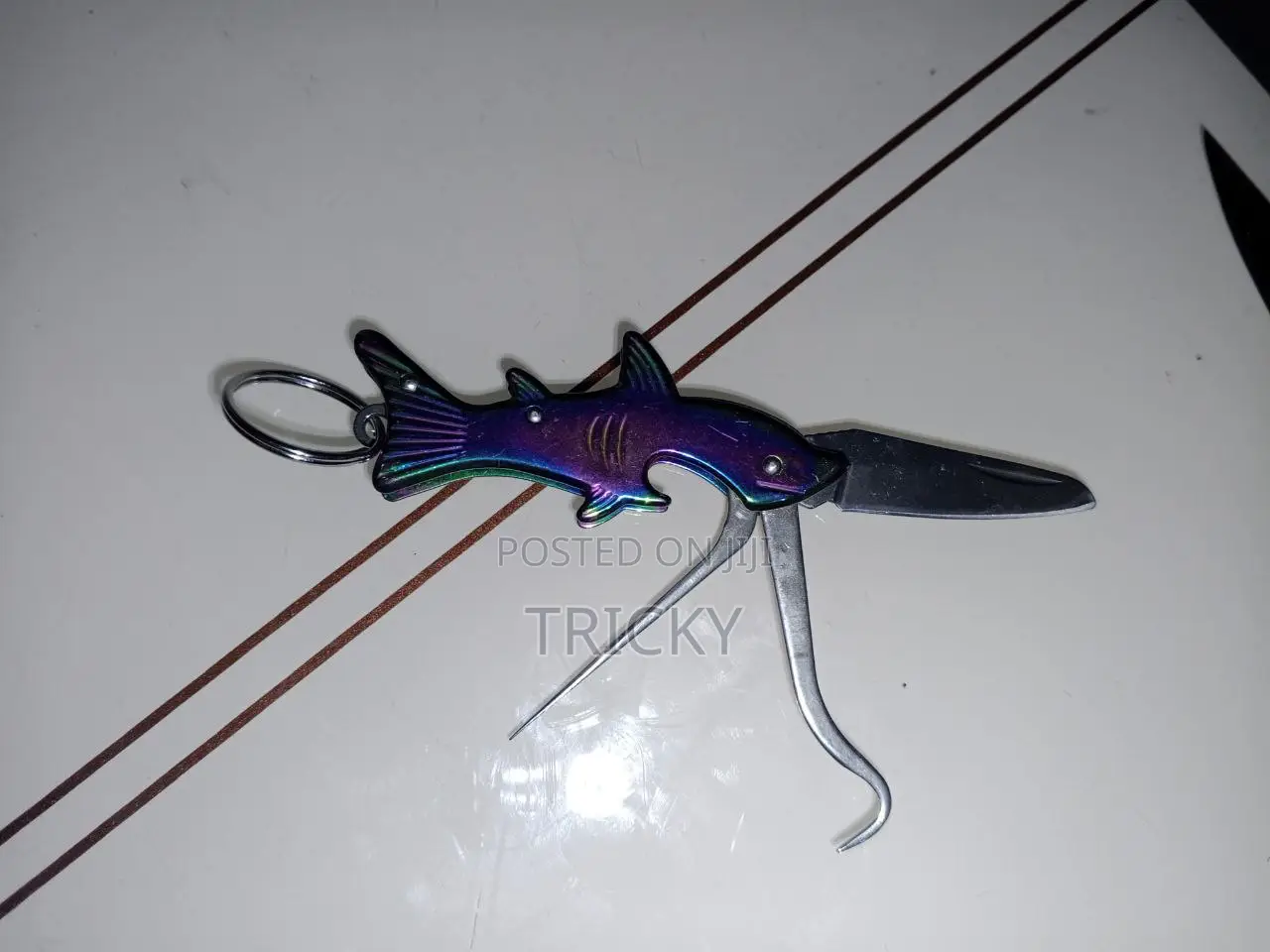 Stainless Steel Multifunctional Folding Knife / Toothpick Tool