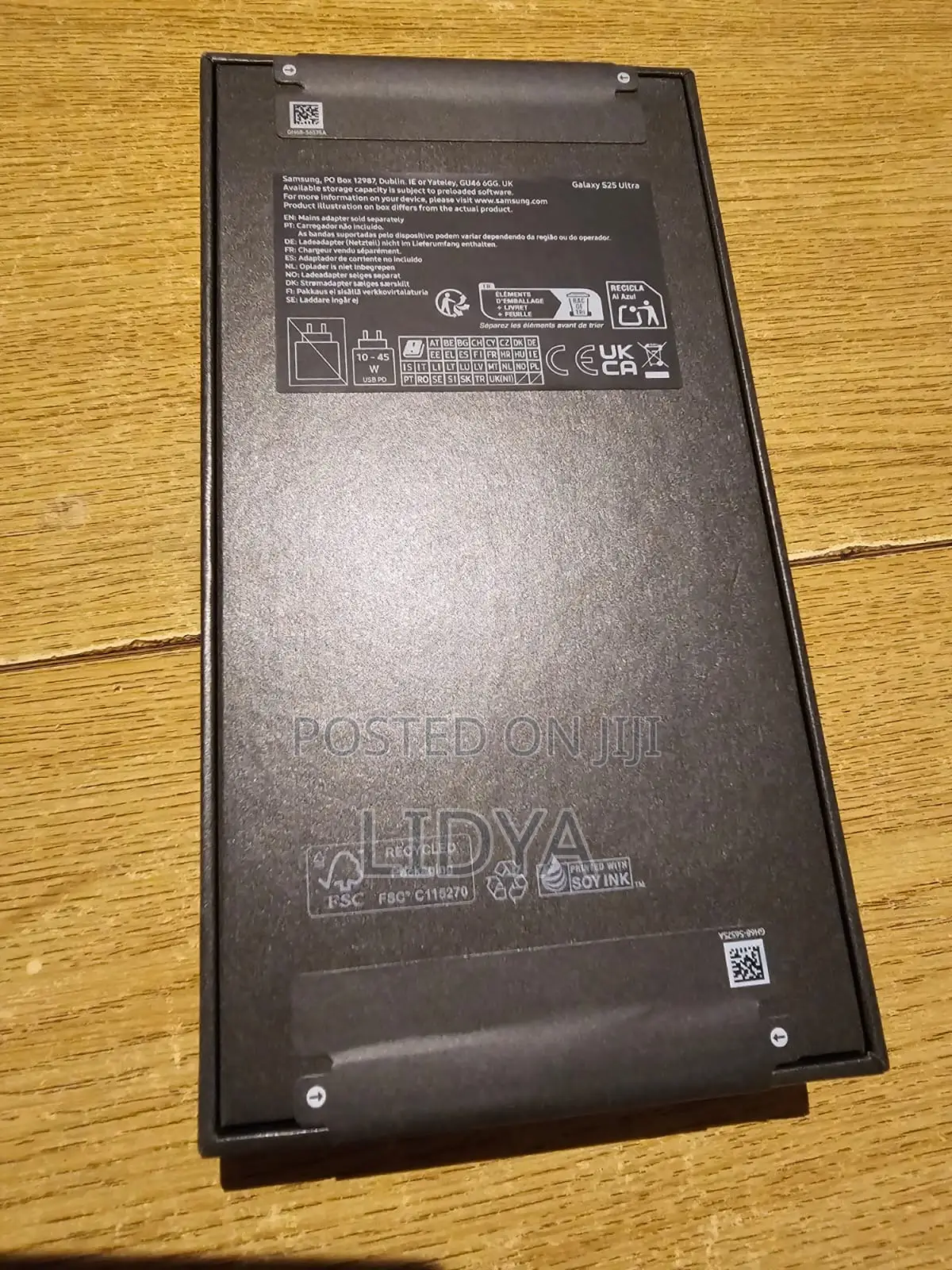 New Samsung Galaxy S25 Ultra 256 GB Black