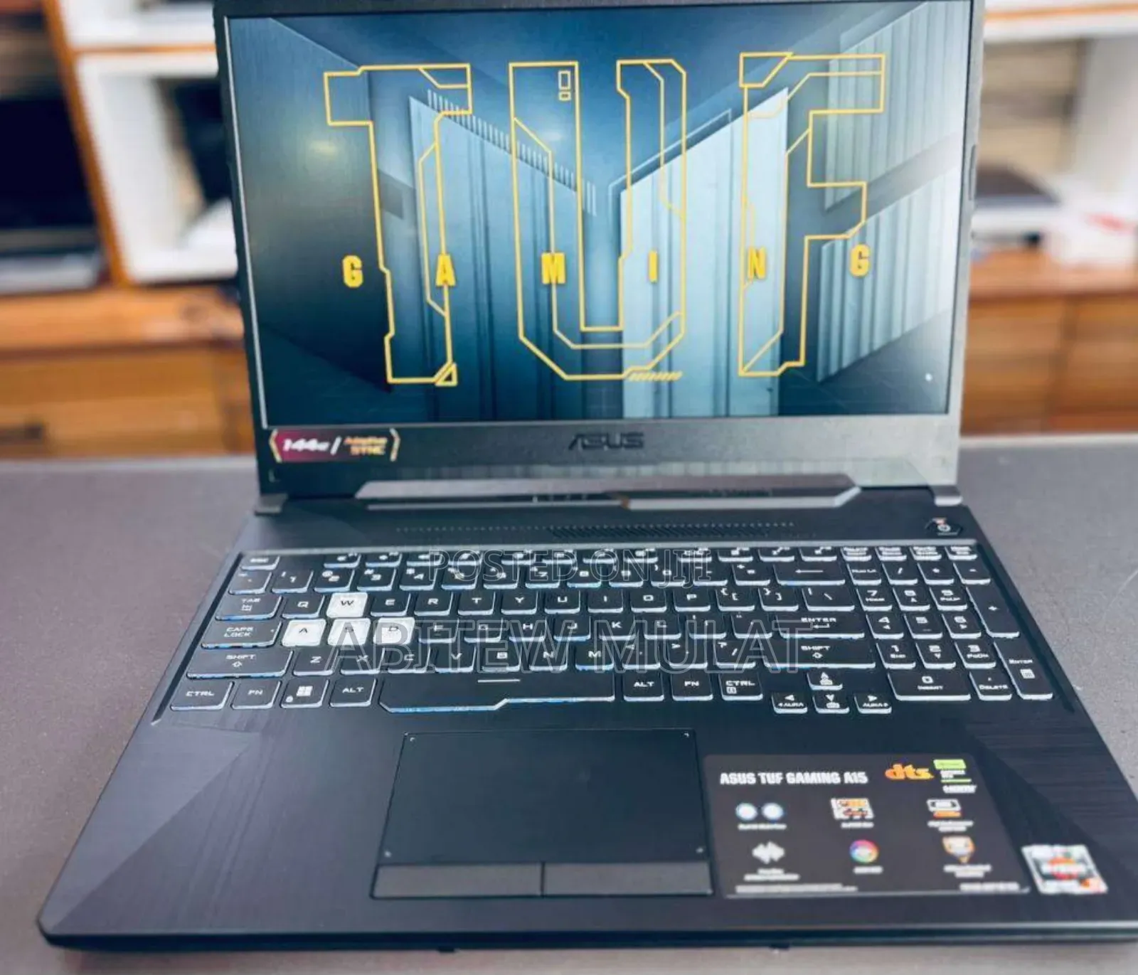 New Laptop Asus TUF Gaming A15 16GB AMD Ryzen 5 SSD 512GB