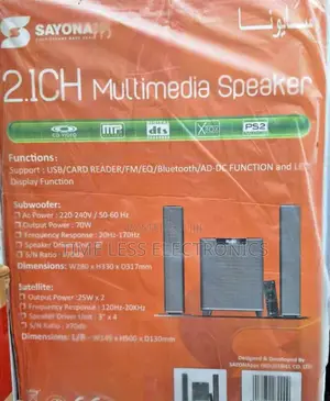 Sayona Home Theatre – Powerful Sound For Your Home!