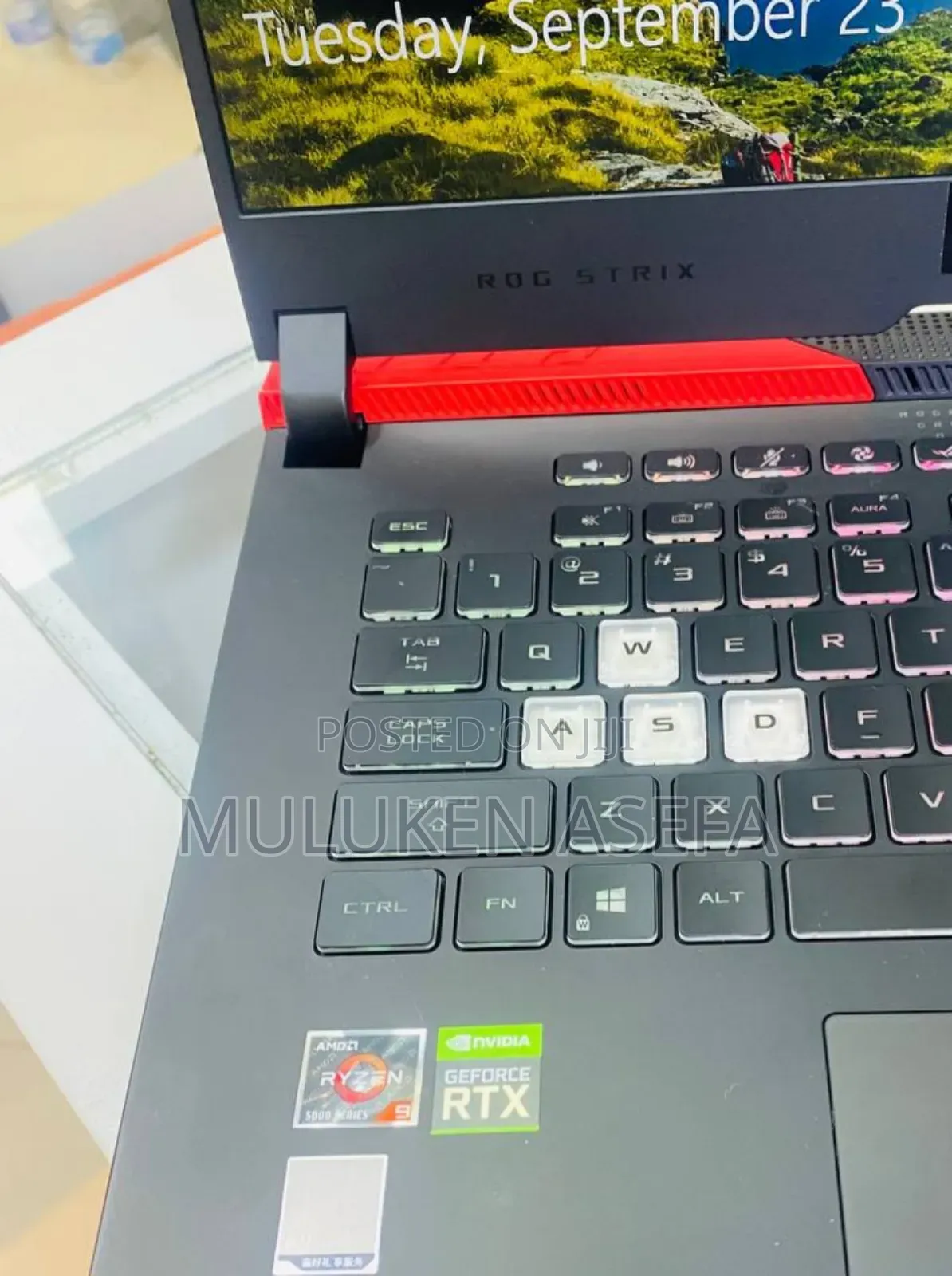 New Laptop Asus ROG Strix G15 16GB AMD Ryzen 9 SSD 512GB