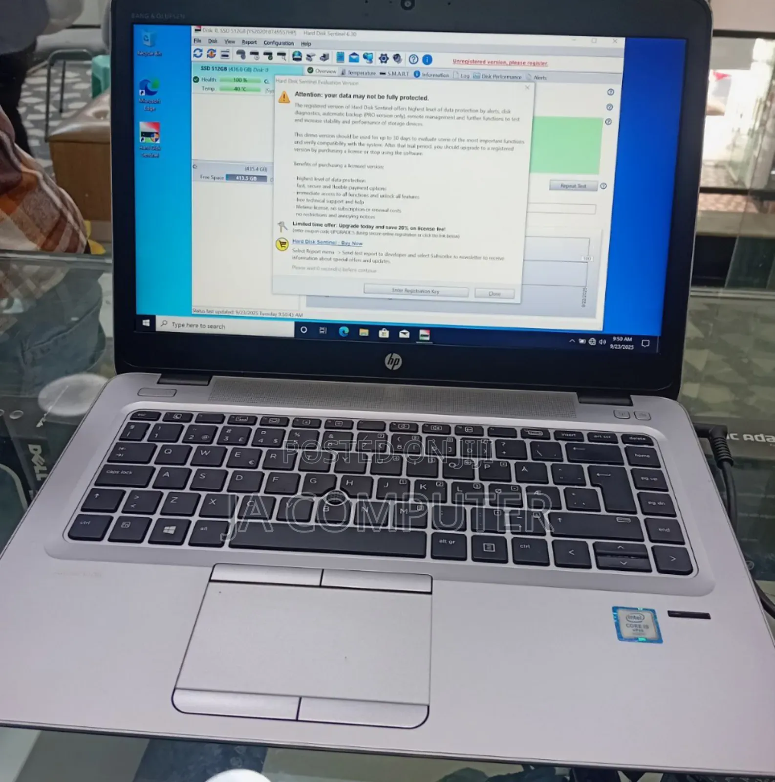 New Laptop HP EliteBook 840 G3 8GB Intel Core I5 SSD 512GB